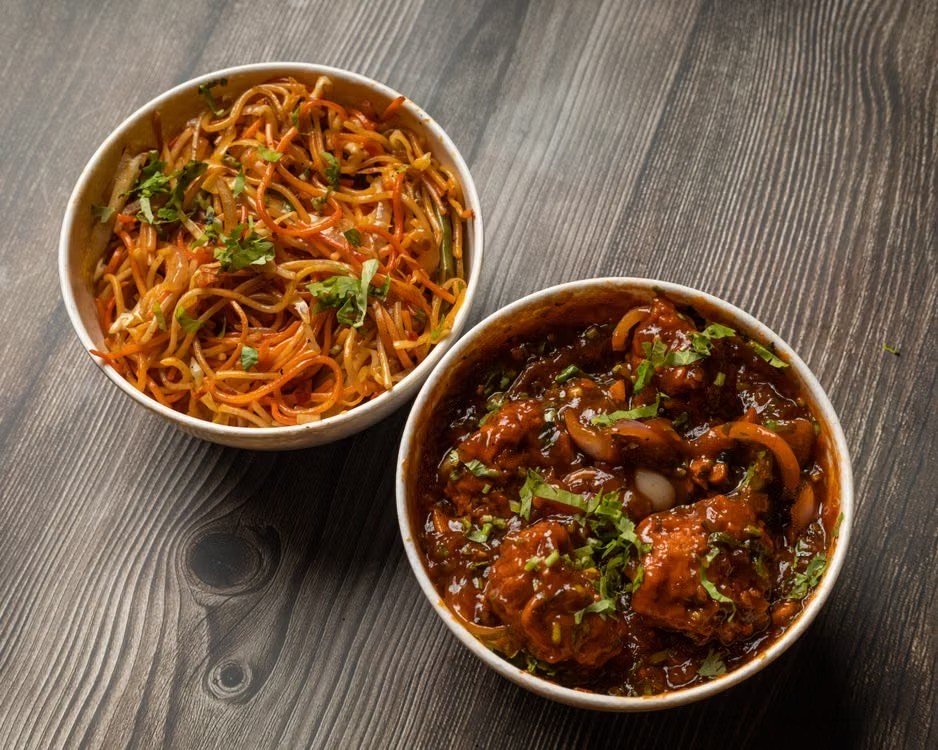 Noodles + Chilli Paneer